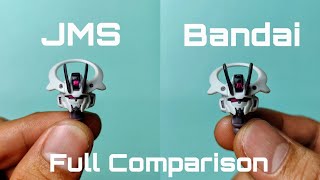 Gundam Schwarzette JMS vs Bandai Full Comparison Review  Bootleg Gundam Review 4k [upl. by Boote667]