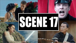 I Ranked Every Star Wars Movie by the 17th Scene [upl. by Ahsekahs]