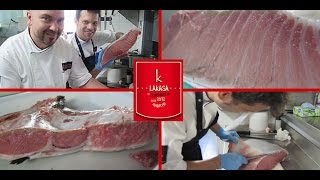 En streaming desde la cocina limpiamos una ventresca de atún [upl. by Max830]