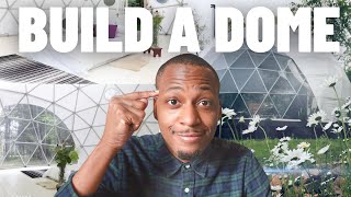 EXACTLY How to Buy Build and Permit a Dome for a Glamping Business KeepItTinyPodcast [upl. by Karine]