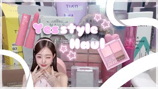 YesStyle Haul −−☆ makeup amp skincare [upl. by Attikram]