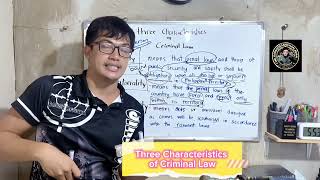 Discussion General Rule 3 characteristics of Criminal Law Exceptions Separate Video [upl. by Riannon308]