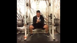 Strength Training DeadStop Zercher Squats [upl. by Amin301]