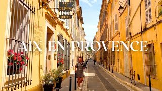 Aix en Provence walking tour One of the most beautiful town Unforgettable experience in Provence [upl. by Aniraad]