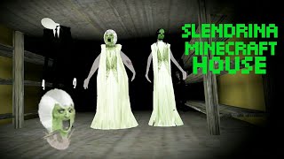 Slendrina The House In Minecraft Full Gameplay [upl. by Milah]