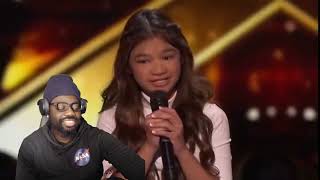 Angelica Hale Americas Got Talent The Champions sings Fight Song  REACTION [upl. by Parrisch]