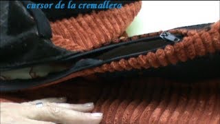 Funda de sillón con la cremallera rota CAMBIAR CURSOR [upl. by Agripina]