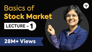 Basics of Stock Market For Beginners Lecture 1 By CA Rachana Phadke Ranade [upl. by Ainet]