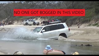 ELI CREEK FRASER ISLAND ON A BUSY DAY [upl. by Ahtamat]