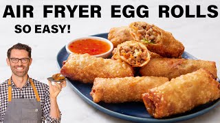 EASY Air Fryer Egg Rolls [upl. by Hessler]