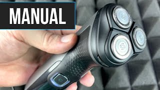 Philips Series 1000 Shaver Manual  How to Use Philips Shaver [upl. by Luz378]