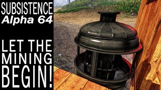 Let The Mining Begin  Subsistence Single Player Gameplay  EP 722  Season 5 [upl. by Atilahs468]