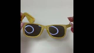 Lunettes de soleil effet bois  UV400 goodies [upl. by Anerb]