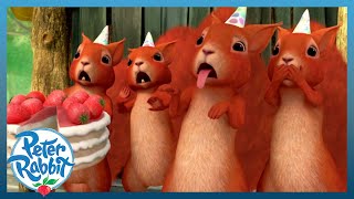 ​OfficialPeterRabbit  😂 Funny Animal Antics 🐰🐿️🐢  ANIMAL TAKEOVER 🎉  Cartoons for Kids [upl. by Riggall]