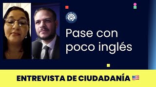 Pase con poco inglés  Ciudadanía americana 2024 [upl. by Gant]