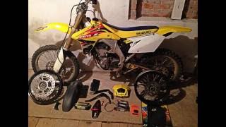 Suzuki RMZ 450 Supermoto Conversion [upl. by Assirrak]