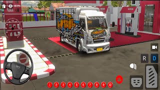 IDBS Truck Simulator X Multiplayer  Truck Oleng Game 253  Best Truck Simulator Android Gameplay [upl. by Freiman]