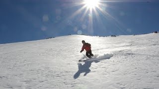 Skiing powder in Africa Oukaimeden 2015 [upl. by Ennirak323]