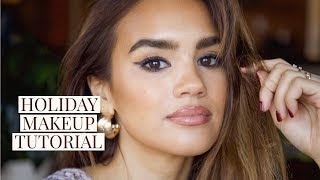 HOLIDAY MAKEUP TUTORIAL  DACEY CASH [upl. by Liamaj]