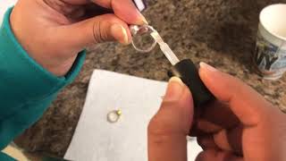 Reduce OR Resize Ring Size  DIY 1 Hack [upl. by Neladgam126]