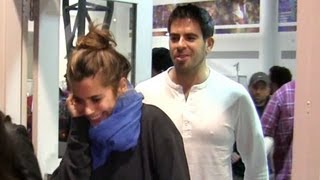 Eli Roth A Little Nipply At LAX With Actress Lorenza Izzo [upl. by Aynotan]