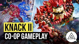 Knack 2 Coop Multiplayer Gameplay [upl. by Aiderfla]