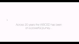 20 years of WBCSD [upl. by Polish6]