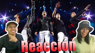 MEXICANOS REACCIONAN 🇲🇽II CNCO  Reggaetón Lento Bailemos  Festival de Viña del Mar 2018 [upl. by Arenahs]