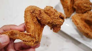 Try my Crispy Fried Chicken Recipe  Simple and EASY Crispy Fried Chicken Wings [upl. by Niamrej160]