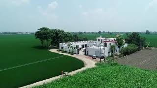 Beautiful Farm House 🏡  Punjab  Village Drone View  My Village Life  agriculture [upl. by Enigroeg]