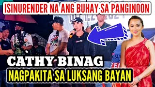 CATHY BINAG HINDI TAKOT MAGURGOR LUKSANG BAYAN NAGSAKRIPISYO PUMUNTA SA LIWASANG BONIFACIO [upl. by Molloy]