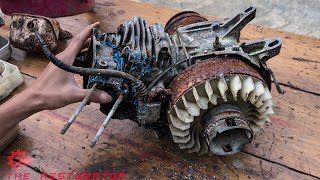 Restoration FULL Engine HONDA GX160  Restore Engine Honda Rusty [upl. by Byler]