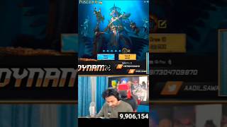 DYNAMO GAMING XSUIT CRATE OPENING dynamoxsuit dynamocrateopening shortvideo 34BGMIupdate [upl. by Pyszka87]