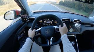 New MG ZS Hybrid 2025 15l 194 hp Exclusive POV Test Drive [upl. by Koby775]