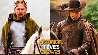 Top 10 Upcoming Historical Movies 20242025 [upl. by Neenaj417]