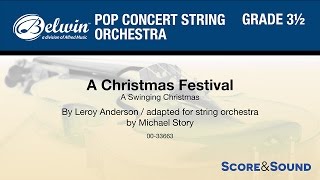 A Christmas Festival adapt Michael Story  Score amp Sound [upl. by Atinar224]