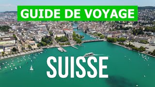 Suisse voyage  Berne Lucerne Zurich Lausanne Genève  Vidéo 4k  Suisse drone [upl. by Tully]