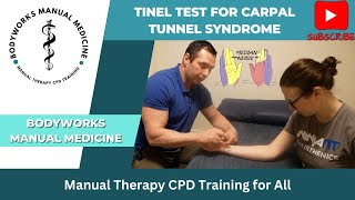 Tinel Test for Carpal Tunnel Syndrome [upl. by Rheims]