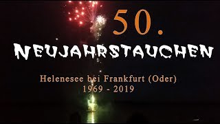 50 NEUJAHRSTAUCHEN AM HELENESEE 2019 [upl. by Gleda]