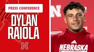 Nebraska Football QB Dylan Raiola Colorado post game comments [upl. by Linnell]