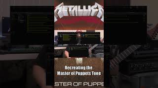 Recreating the Master of Puppets Tone with the hxstomp shorts metallica solarguitars line6 [upl. by Lehsreh685]