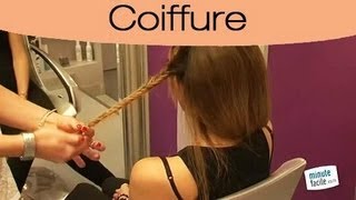 Astuces  Faire une tresse en épi égyptienne [upl. by Neliak863]