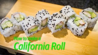 How to make a California Roll [upl. by Klute]