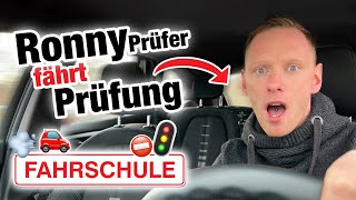 Praktische Führerscheinprüfung mit Ronny Prüfer 🤯  Fischer Academy [upl. by Atiana]