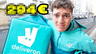 FAIRE LIVREUR DELIVEROO 24H DAFFILÉE [upl. by Mourant]