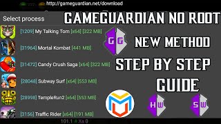 How to install amp use game guardian latest version without root step by step guide New Method 2024 [upl. by Larrisa]