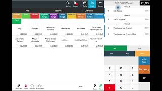 Bestellung absenden  leafsystems Kassensystem Thekenverkauf [upl. by Nitram948]