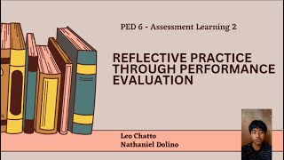 Reflective Practice Through Performance Evaluation [upl. by Ahseket]