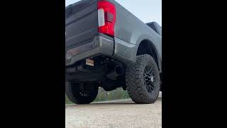 67 Powerstroke deleted 5” straight pipe 200hp hiss tune [upl. by Ardy]