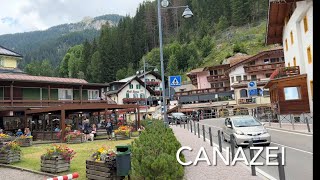 Canazei un giro in Val di Fassa DOLOMITI [upl. by Akcirred]